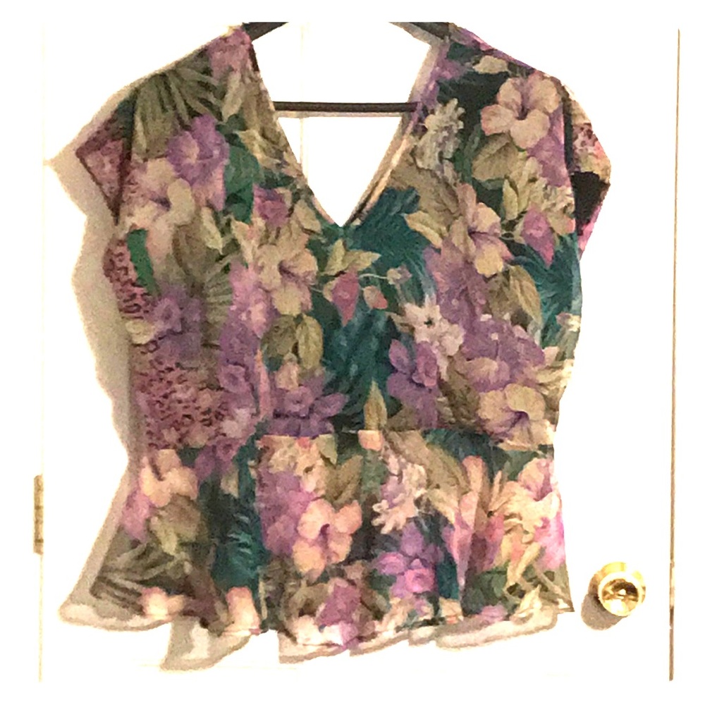 Floral blouse